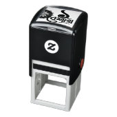 Bengali New Year Celebration personalize black Permastempel (Produkt)