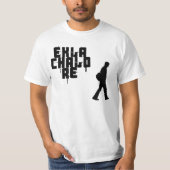 Bengali-Phrase "Ekla Chalo bezüglich " T-Shirt (Vorderseite)
