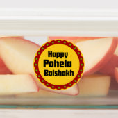 Bengali-Stickers 2024 Etiketten (Befestigt)