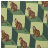 Bengalisch auf einem Kasten Stoff (Muster)