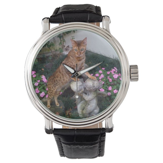 Bengalisch auf Statue Armbanduhr (Vorderseite)