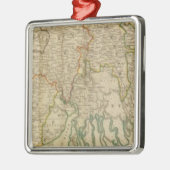 Bengalisch, Bahar und Süd Silbernes Ornament (Links)