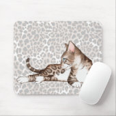 Bengalisch Cat Mousepad (Mit Mouse)