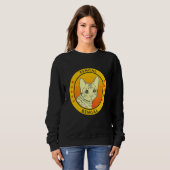 Bengalisch Cat Portrait Sweatshirt (Vorne ganz)