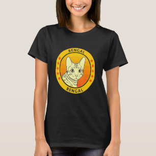 Bengalisch Cat Portrait T-Shirt
