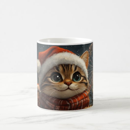 Bengalisch Cat Roller Untersetzer Weihnachten Kaffeetasse (Mittel)