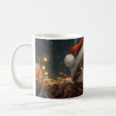 Bengalisch Cat Roller Untersetzer Weihnachten Kaffeetasse (Links)
