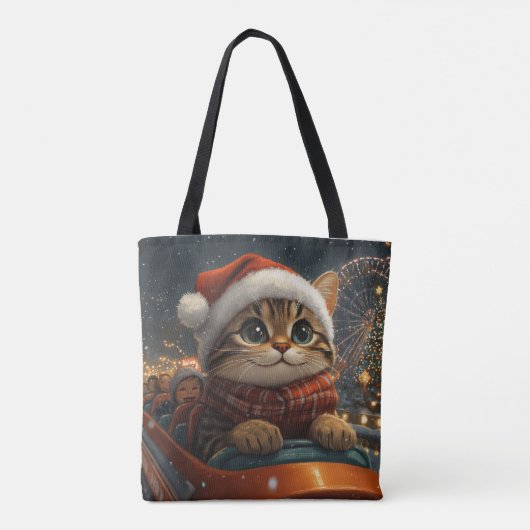 Bengalisch Cat Roller Untersetzer Weihnachten Tasche (Rückseite)
