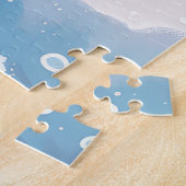 Bengalisch Cat Winter Wonderland Weihnachtsfreude Puzzle (Seite)