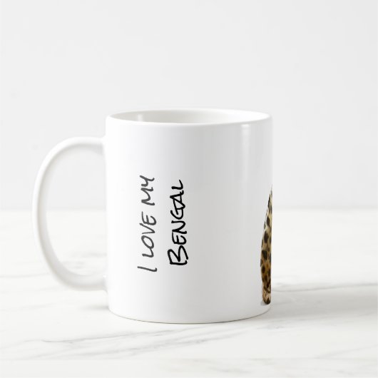Bengalisch Feline Kaffeetasse (Links)