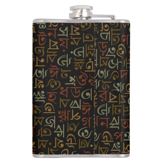 bengalisch flachmann (Rückseite)