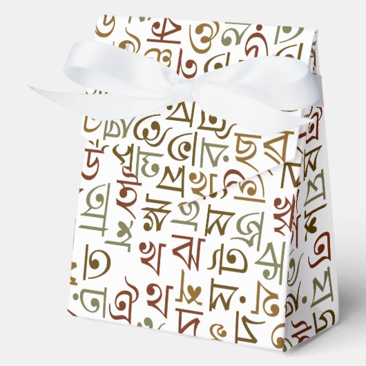 bengalisch geschenkschachtel (Vorderseite)