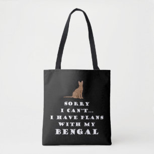Bengalisch Katzen Katzen Niedlich Funny Tasche