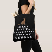 Bengalisch Katzen Katzen Niedlich Funny Tasche (Von Nahem)