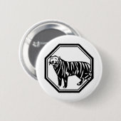 Bengalisch Tiger Button (Vorne & Hinten)