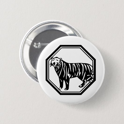 Bengalisch Tiger Button (Vorne & Hinten)