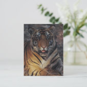 Bengalisch Tiger Cub Postkarte (Stehend Vorderseite)