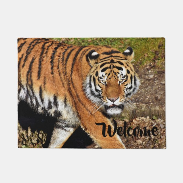 Bengalisch Tiger Door Mat Fußmatte (Vorderseite)