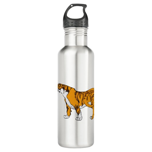 Bengalisch Tiger Edelstahlflasche (Vorderseite)