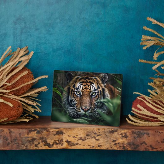 Bengalisch Tiger Fotoplatte (Seite)