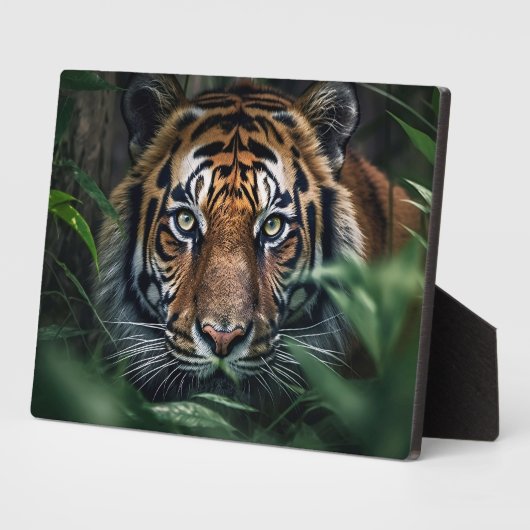 Bengalisch Tiger Fotoplatte (Seite)