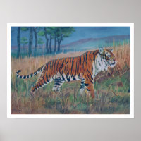 Bengalisch Tiger Poster