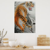 Bengalisch Tiger Poster (Küche)