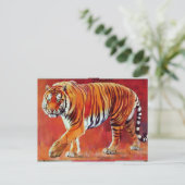 Bengalisch Tiger Postkarte (Stehend Vorderseite)