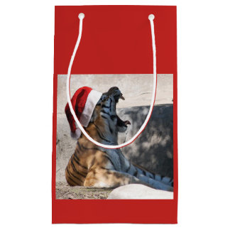 Bengalisch Tiger Santa Claus Kleine Geschenktüte