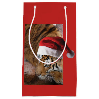 Bengalisch Tiger Santa Claus Kleine Geschenktüte