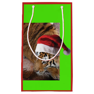 Bengalisch Tiger Santa Claus Kleine Geschenktüte