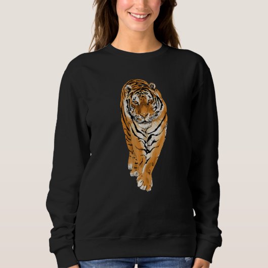 Bengalisch Tiger Sweatshirt (Vorderseite)
