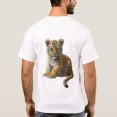 Bengalisch Tiger T-Shirt (Rückseite)