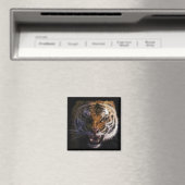 Bengalisch Tiger Wildlife Big Cat Lover Foto Magnet (In Situ (Geschirrspüler))