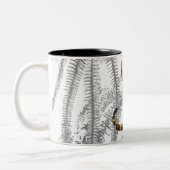 Bengalische Cat Zwei-Tone-Kaffee-Tasse Zweifarbige Tasse (Links)