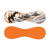 Bengalische Farbtöne, orange und schwarz Baseball (Paneele)
