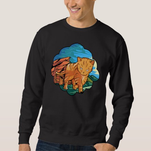 Bengalische Katze 1 Sweatshirt (Vorderseite)