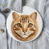 Bengalische Katze 3D Inspiriert Button (Beispiel)