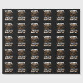 Bengalische Katze Geschenkpapier (Flach)