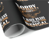 Bengalische Katze Geschenkpapier (Rolleneckpunkt)