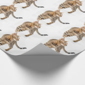 Bengalische Katze Geschenkpapier (Ecke)