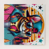 BENGALISCHE KATZE IN DER STADT-3 PUZZLE (Horizontal)