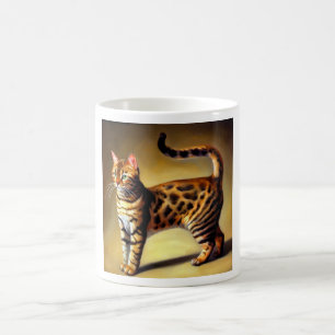 Bengalische Katze Kaffeetasse