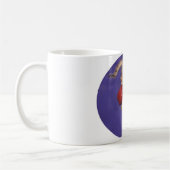 Bengalische Katze mit Dumbbell Kaffeetasse (Links)