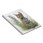 Bengalische Katze Notizblock (Rechte Seite)