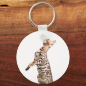 Bengalische Katze Schlüsselanhänger (Vorderseite)