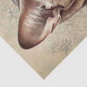 Bengalische Katze Seidenpapier (Detail)