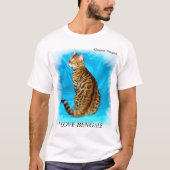 Bengalische Katze T-Shirt (Vorderseite)