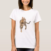 Bengalische Katze T-Shirt (Vorderseite)