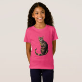 Bengalische Katze T-Shirt (Vorne ganz)